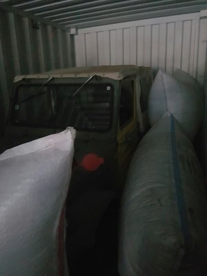 Loaded in England with pillows
