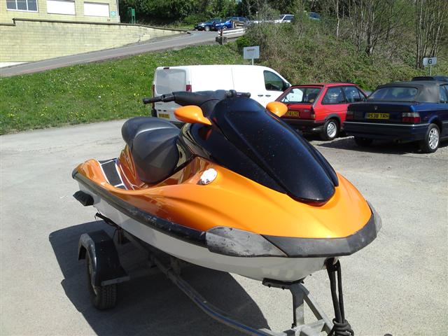 the jet ski..